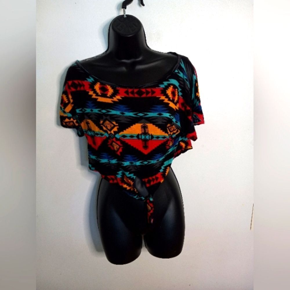 A'gaci A'gaci A'gaci top w/ knot bottom